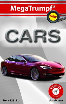 Карти за игра на Quartett от Piatnik® - CARS # MegaTrumpf (2025 • NEW)
