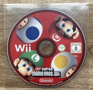 New Super Mario Bros.Wii & Само диск за NINTENDO Wii