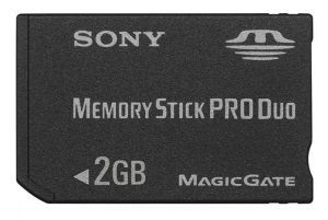Карта памет за Фотоапарат и Видеокамера: Sony Memory Stick Pro-Duo 2 GB