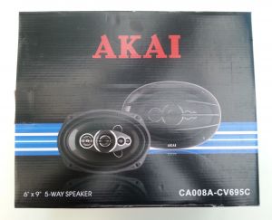Aвто тон колони - Основни 5-лентови тип Овални Akai CA008A-CV695C (15х23 см)