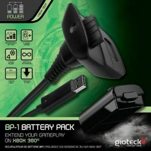 Зарядна батерия Gioteck BP1 за джойстик за Xbox 360 