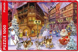 Пъзел с 1000 части: Piatnik Ruyer - Christmas Village