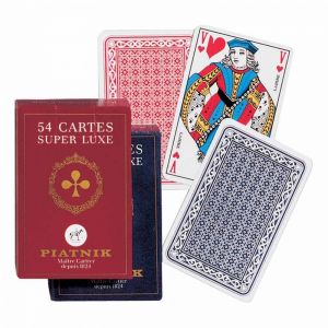 Карти за игра Piatnik - Français Series: Bridge Jeu 54 cartes No.1444