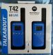 Радиостанция / Уоки Токи - MOTOROLA TALKABOUT T42 BLUE - Комплект 2 броя