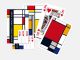 Карти за игра Piatnik: Bridge Squares (2 тестета по 55 карти)